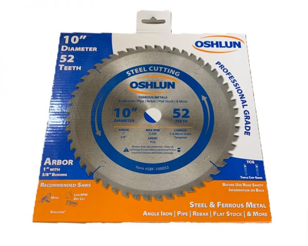 S&D Industrial Supply Oshlun 10 x 52T Saw Blade 2